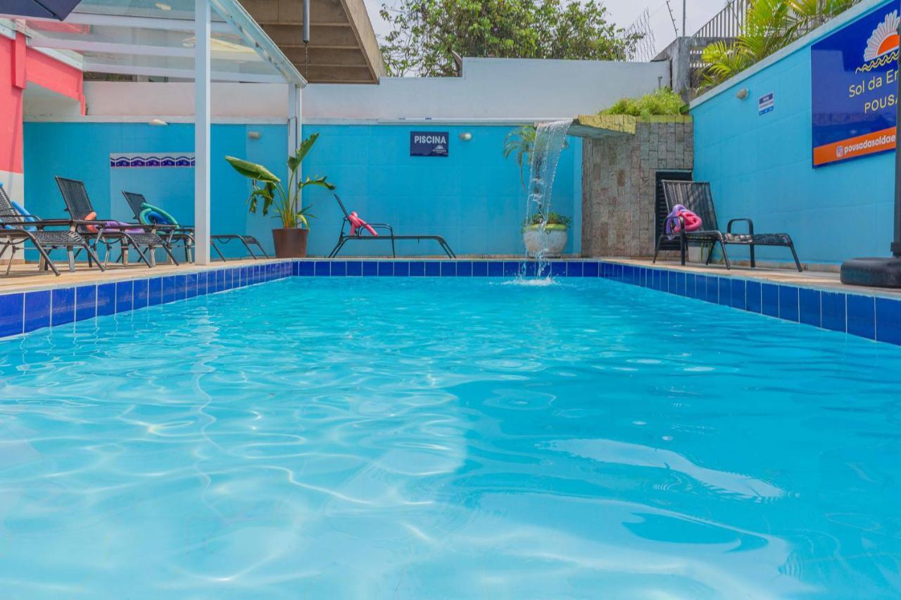 Pousada Sol Da Enseada Guaruja Inn - Piscina Aquecida Экстерьер фото